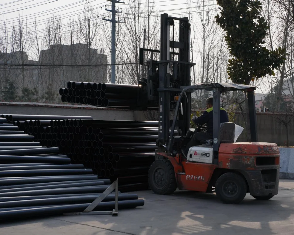 Hot Sale HDPE Pipe PE 100 High Density Polyethylene Tube Plastic Pipe for Irrigation Gas Mining Waste Water Treatment