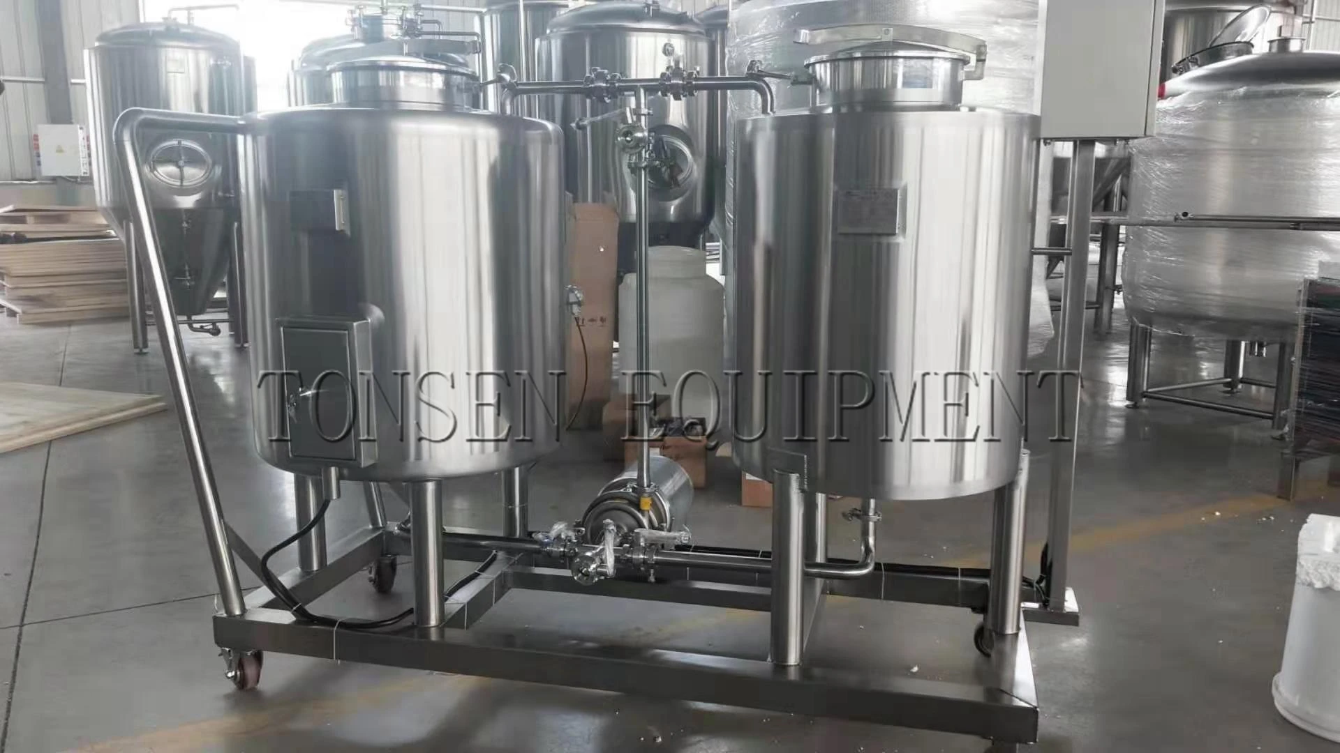 Automatic CIP Cleaning System Washing Machine 50l 100l 1000l Stainless Steel beer brewery CIP cleaning tank In brewing System