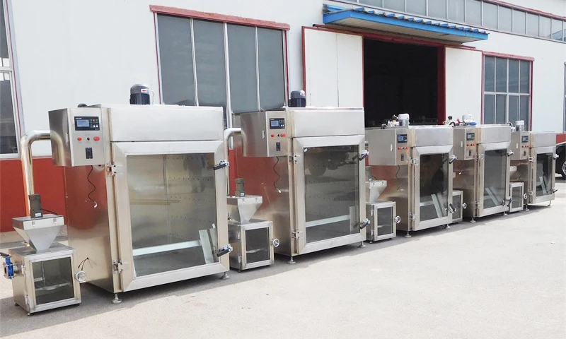 Industrial Meat Smoking Oven Fish Pork Chicken Sausage Smoker Oven Machine