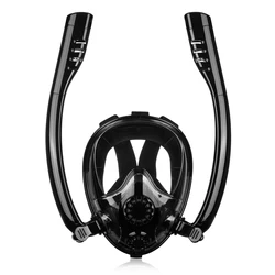 SMACO Factory Direct Double pipe scuba diving mask Underwater Breath equipment series Rotating snorkeling mask