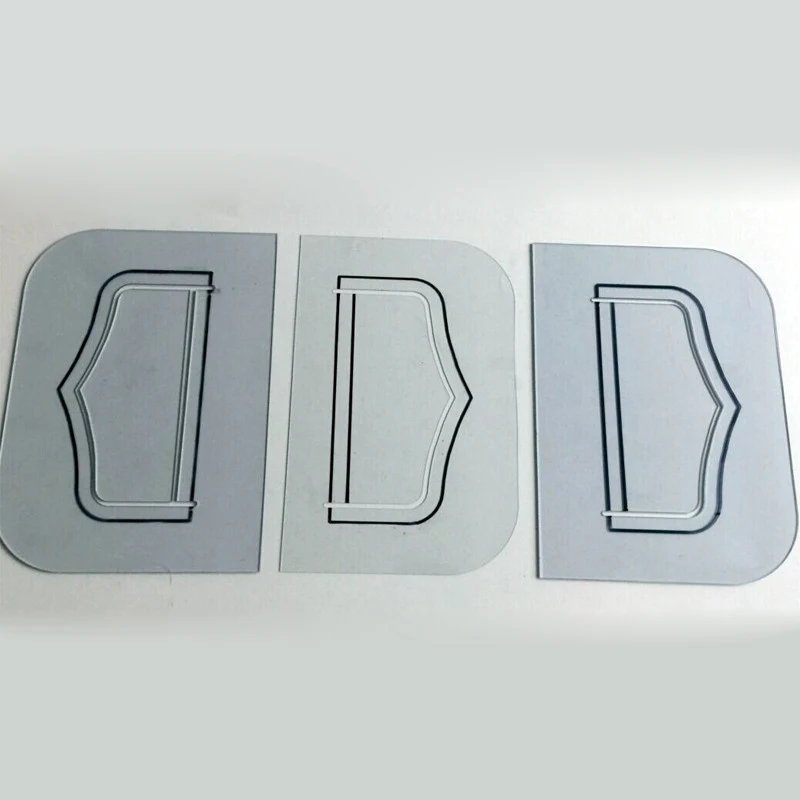 JWEI RC PVC epoxy resin board routing machine for Apparel Template making