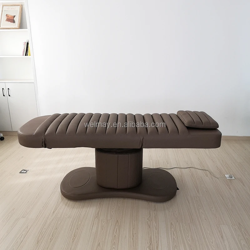 Top Sales Facial Bed Beauty Salon Spa Lash Beauty Furniture Table Salon Beds Electric Lifting Mechanism Chair Bed
