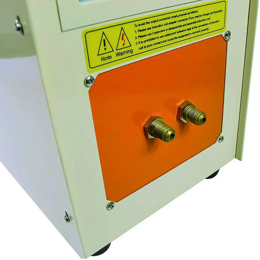 15KW 30-100KHz High Frequency Induction Heater Furnace 2200 Degree (3992 Fahrenheit) High Frequency Welding Machine Fast Heating