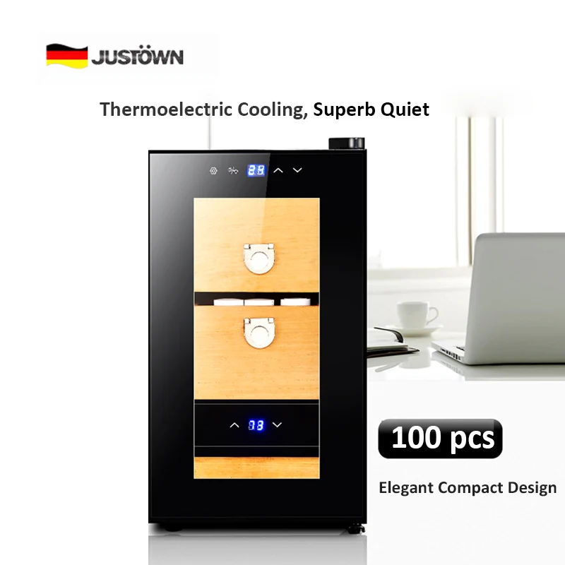 2021 портативный шкаф постоянная Высокая Точная влажность Электрический задний лес сигары погреб 30л сигары гумидор чехлы