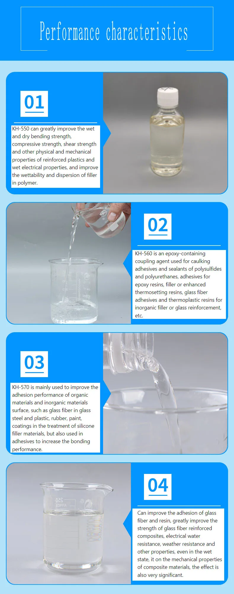 Silane oupling agent high purity KH550/KH560/KH570 aminopropyl triethoxy-silane   CAS 919-30-2   3-Aminopropyltriethoxysilane