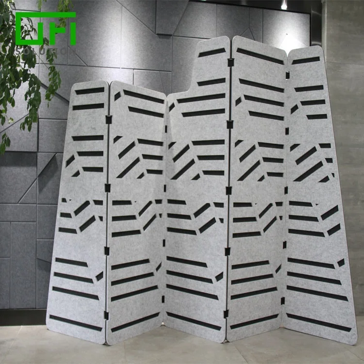 Customize Office Phone Booth High Effectively Soundproof PET Polyester Fiber Acoustic Divider Office Cubicle