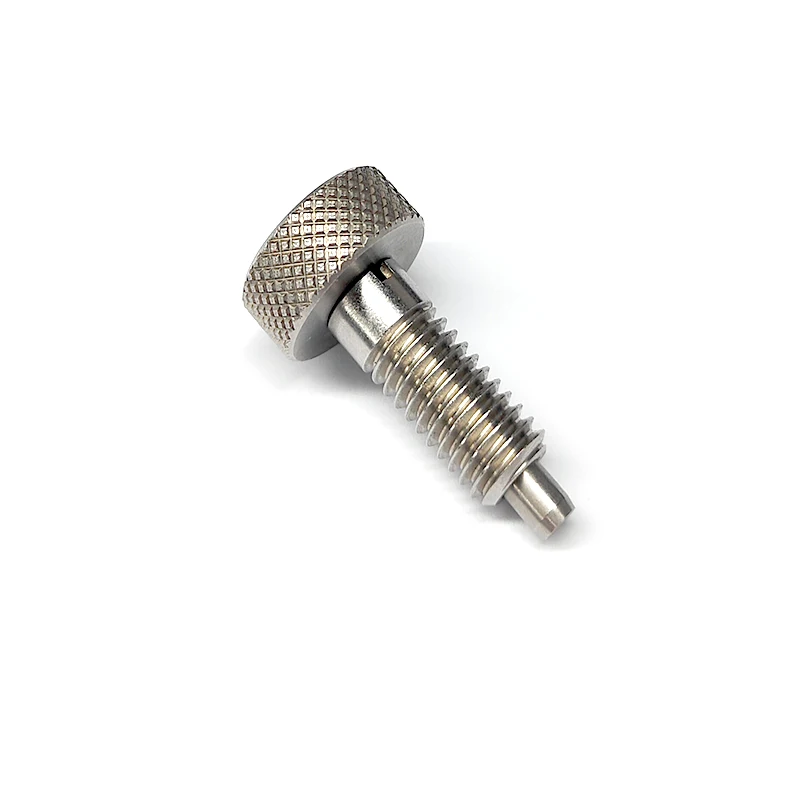 American made simple knob indexing plunger long nose pin retractable spring load plunger for locating M5/6/8/10/12