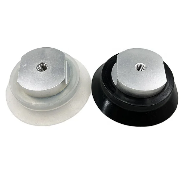 80mm Pneumatic Round Flat Rubber Sucker Vacuum Suction Cups Glass Lifters