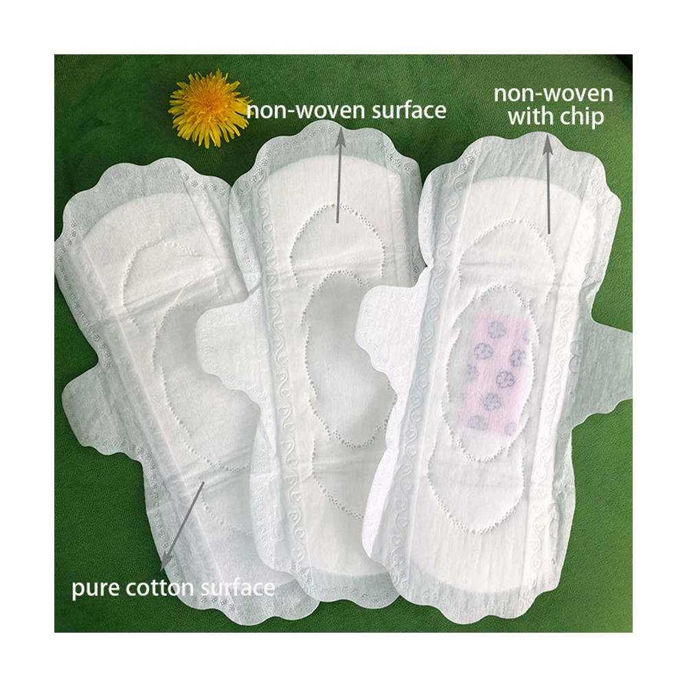 Женская продукция период гигиены менструаций женские гигиенические прокладки из 100% чистого органического хлопка