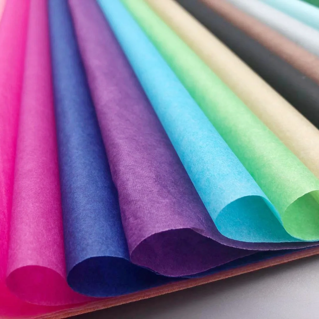 MG & MF black colored tissue paper with customized pattern