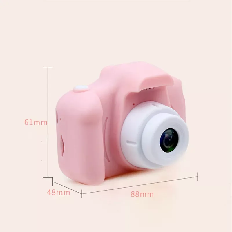 Fashion Baby 2 Inch Hd Digital Camera Small Hand Smart Video Selfie Function Take Photo 1080p Mini Camera For Children