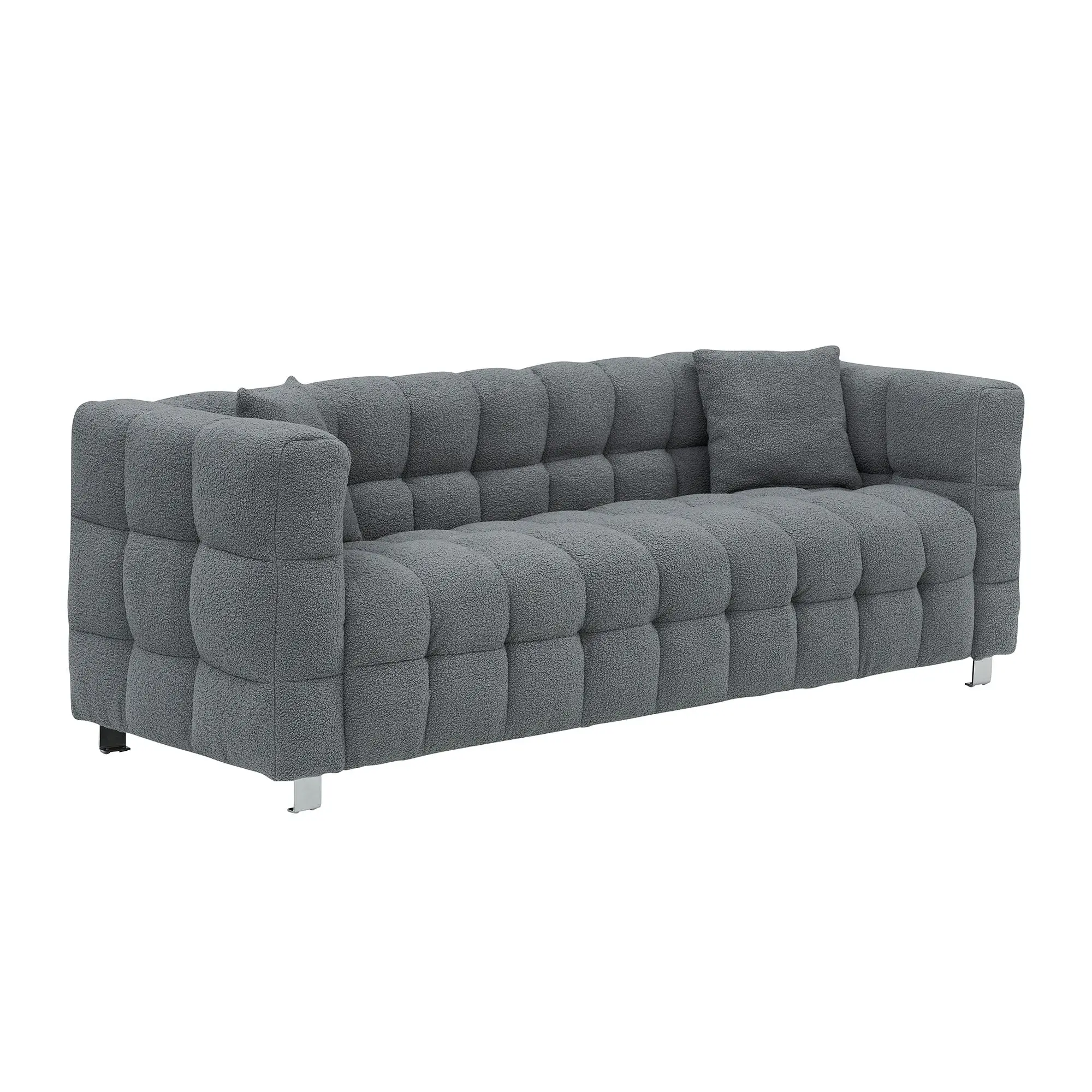 Hot Sale Home Furniture 3 Person Seat Sofa Cotton Sofa Fabrics Sofa Modernization Couch for Living Room