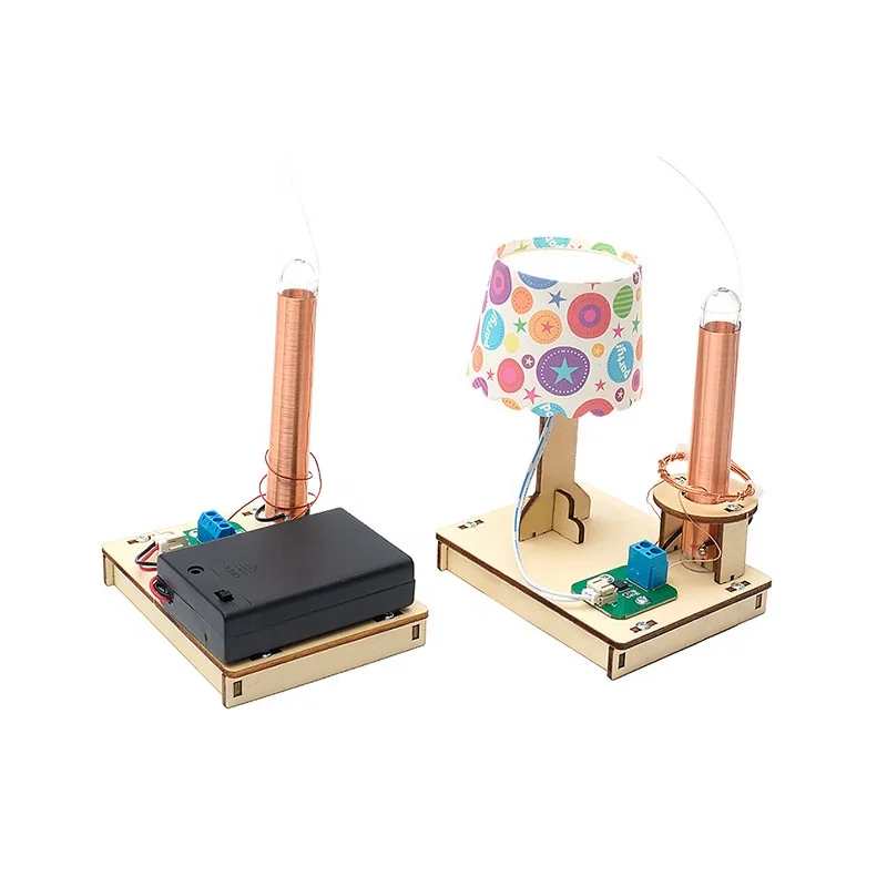 Мини-Катушка tesla с беспроводной передачей