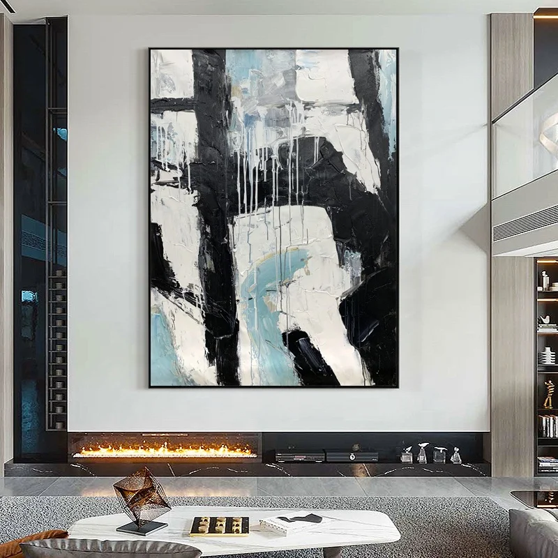 Office decorative canvas pop art oil painting modern abstract wall art design