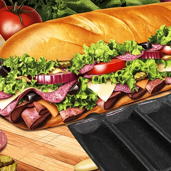 GT Silicone Perforated Baking Forms Sandwich Mold French Baguette Bread Pan Food Mat 5 Loaf Non-Stick Baking Liners