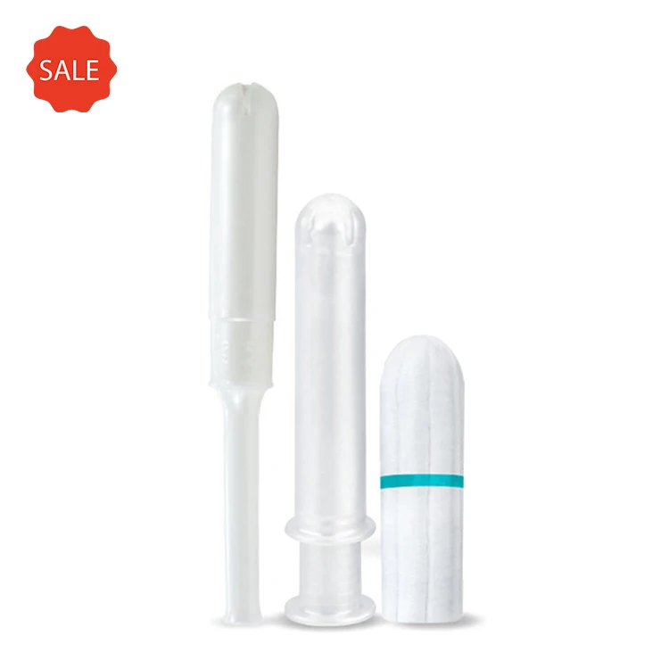 
Cheap price no synthetics super smooth 100% recyclable custom woman vagina tampon vaginal 