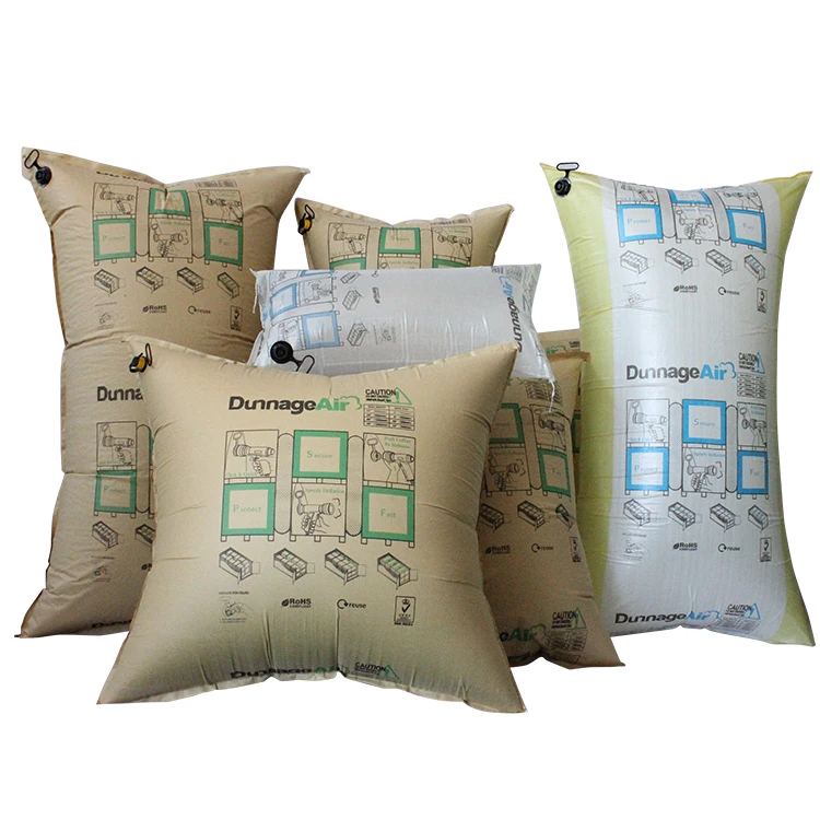 Paper Gap Container Void Filling Kraft Paper Dunnage Air Bag