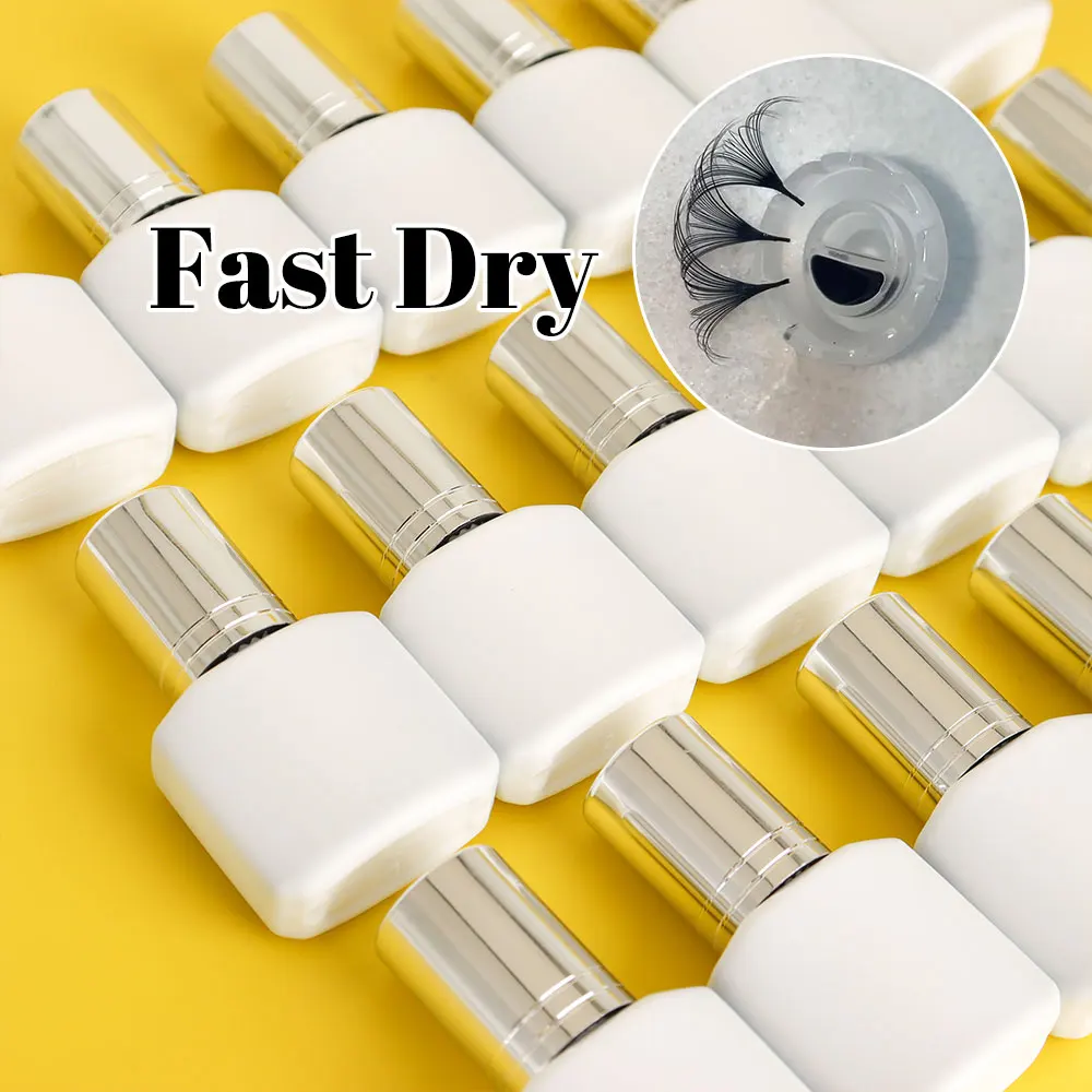 Professional Korea 2 SEC Best Eyelash Extension Glue 0.5 Lash Adhesive Extra Strong Quick Eyelash Extension Glue