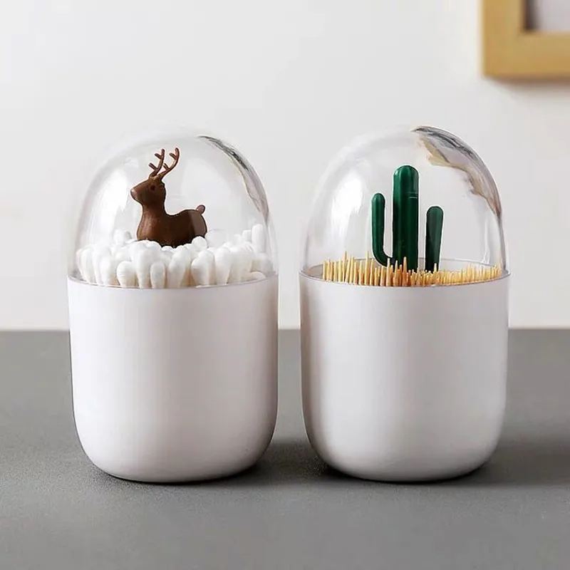 
Toothpick Holder Dispenser Cotton Swabs Toothpick Holder Dispenser Top-up Toothpick Dispenser 