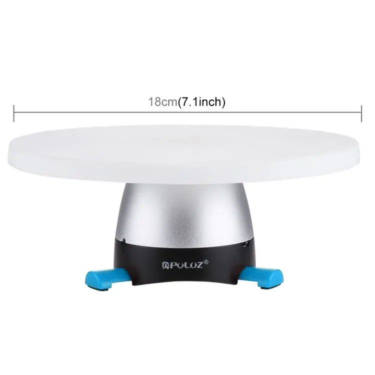 Электронная панорамная головка штатива PULUZ с поворотом на 360 градусов + Круглый лоток дистанционным управлением для смартфонов