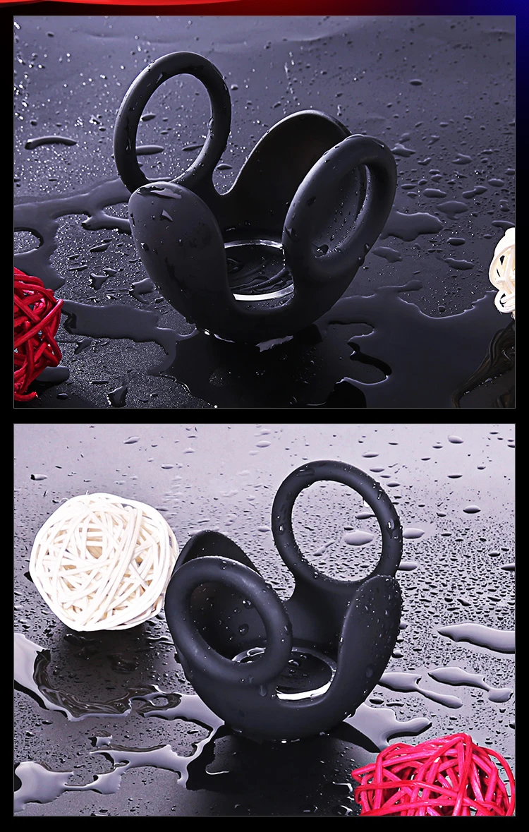 Man Male Penis Glans Bag Cover Hinder Foreskin Restraint Penis Sleeve Rings Heavy Cock Ring