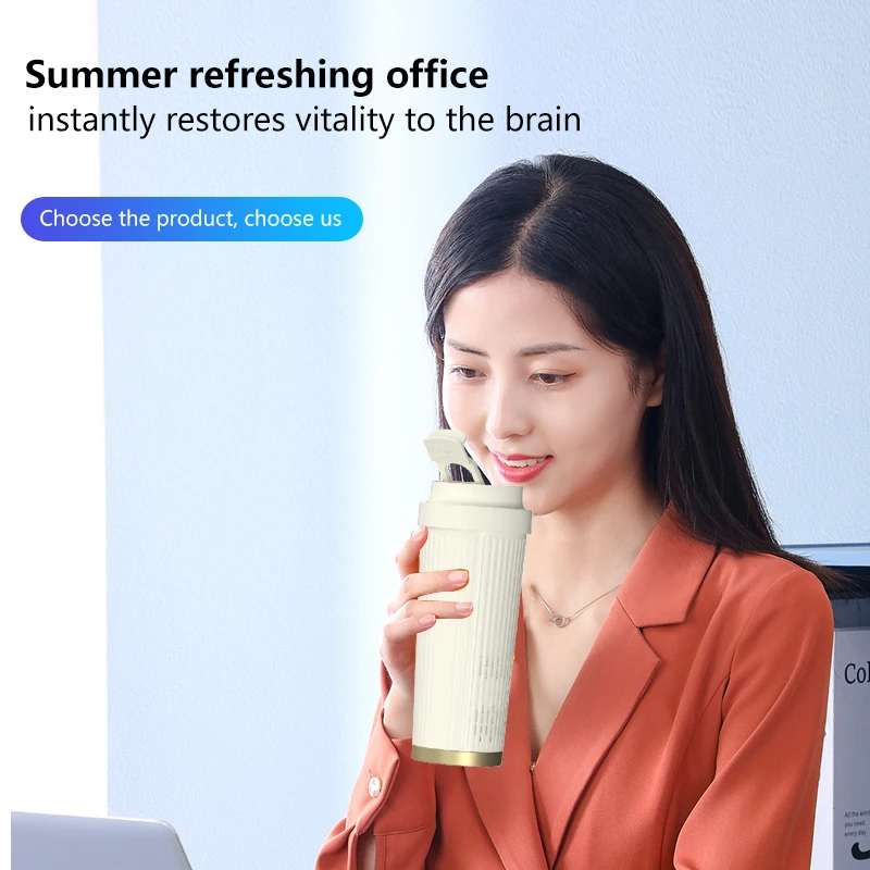 2 in 1 Car Cooling Heating Cup Intelligent Heating Cooling Drinks Smart Travel Cooler Warmer Heater Mug for Home Use