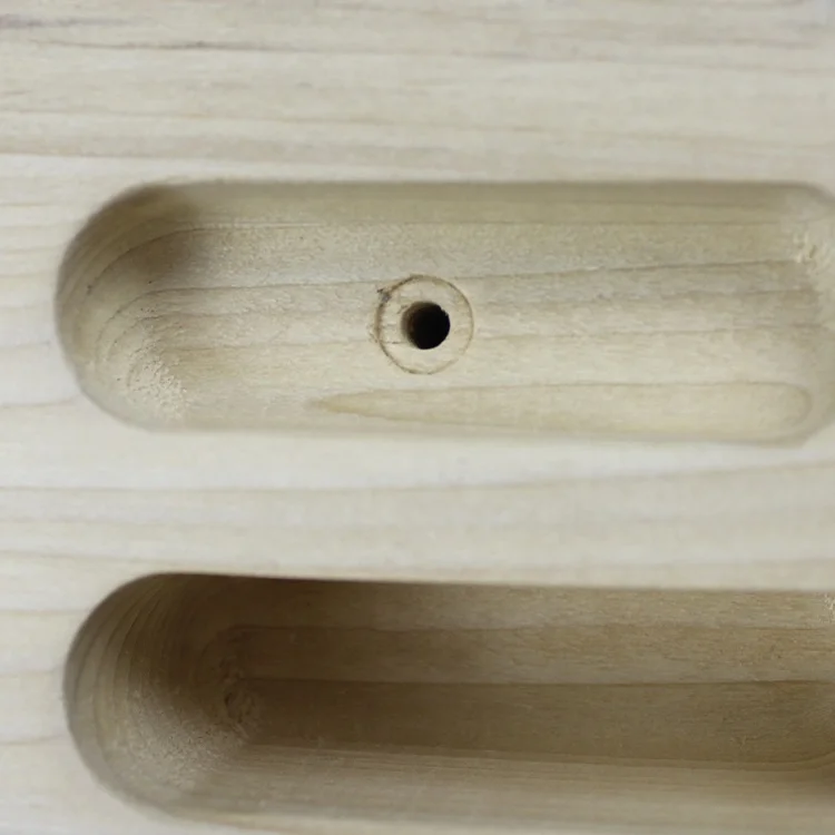 Rizhao Dongshang High Hardness Wooden Fingerboard Rock Wood Climbing Board