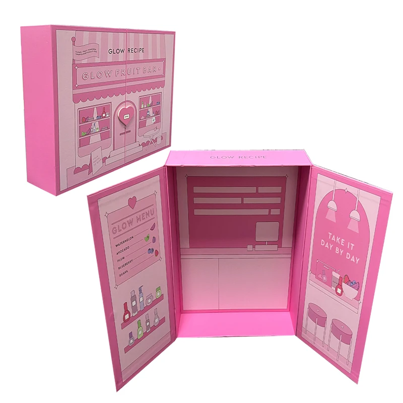 Quick Customization Tower Defense Games Large Double-Door Space Calendar Gift Box