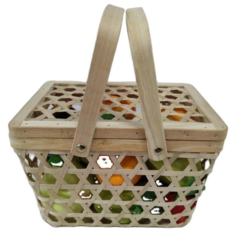 hot sales bamboo bread basket bamboo natural basket