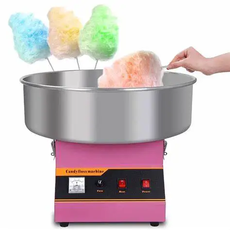Автоматика машина для сахарной ваты Коммерческая cotton candy с украшением в виде цветов приготовления сладкой