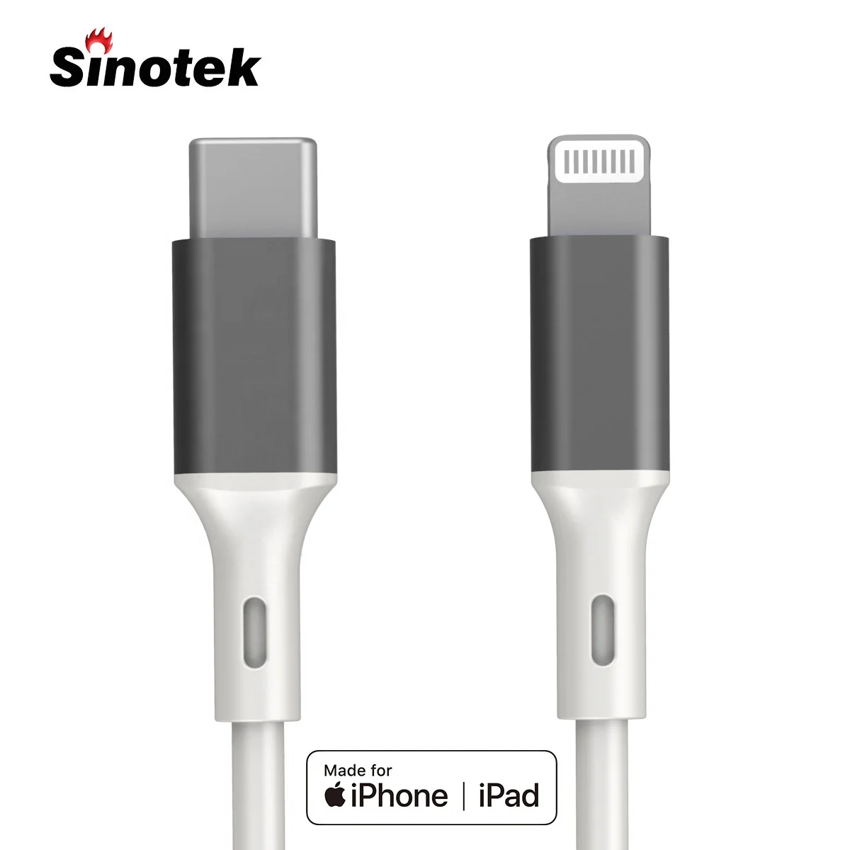 MFi Certified Factory Lightning Cable Wholesale OEM 3A C94 8Pin USB C to Lightning Cable for iPhone
