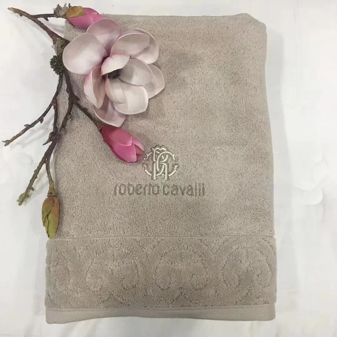 China high quality Antimicrobial Jacquard 100% cotton pure cotton towels bath towel face towel