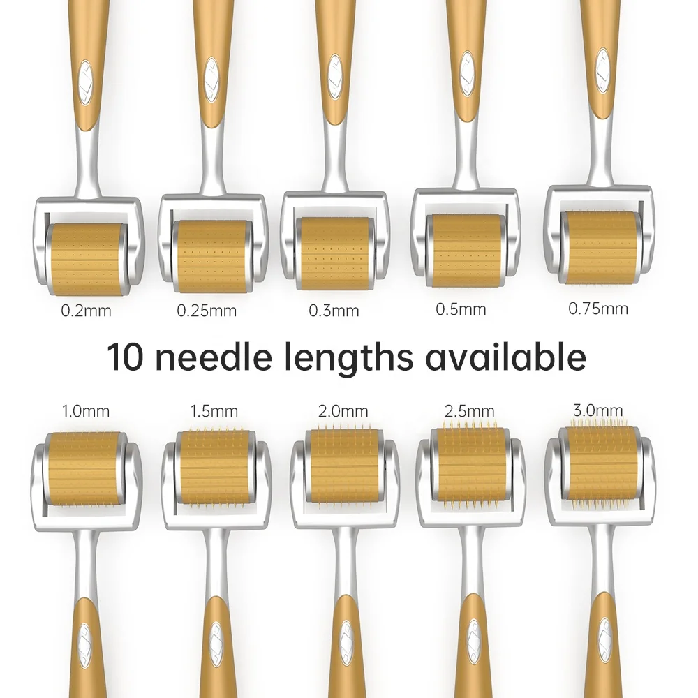 Face Brow Hair Scalp Micro needle roller GTS 192 portable and convenient beauty tool with high quality good price