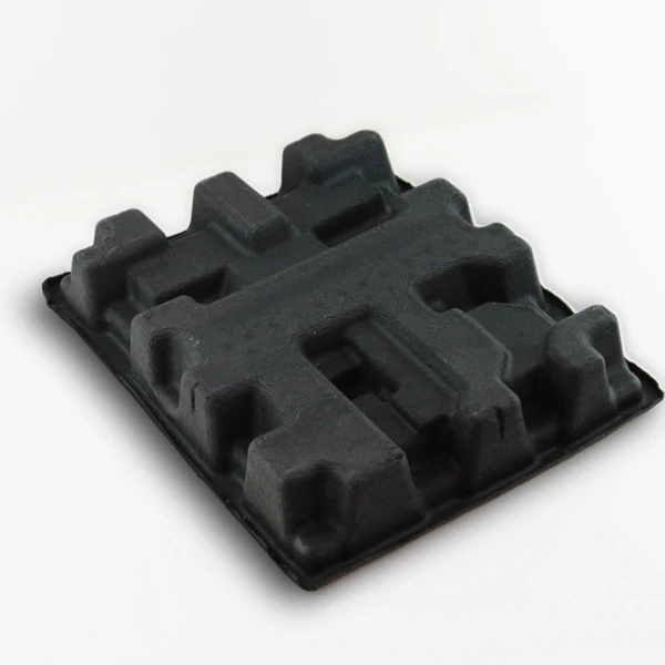 Biodegradable Sustainable High Quality Wet Press Blank Molded Pulp Paper Packing
