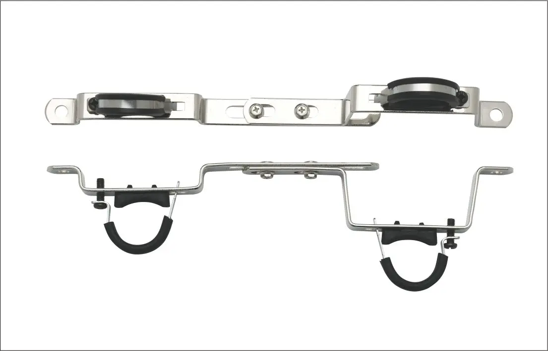 2-12Ways Stainless Steel Water Distributor Separator Manifold Mixing Pipes Manifold Floor Heating Radiator Manifold