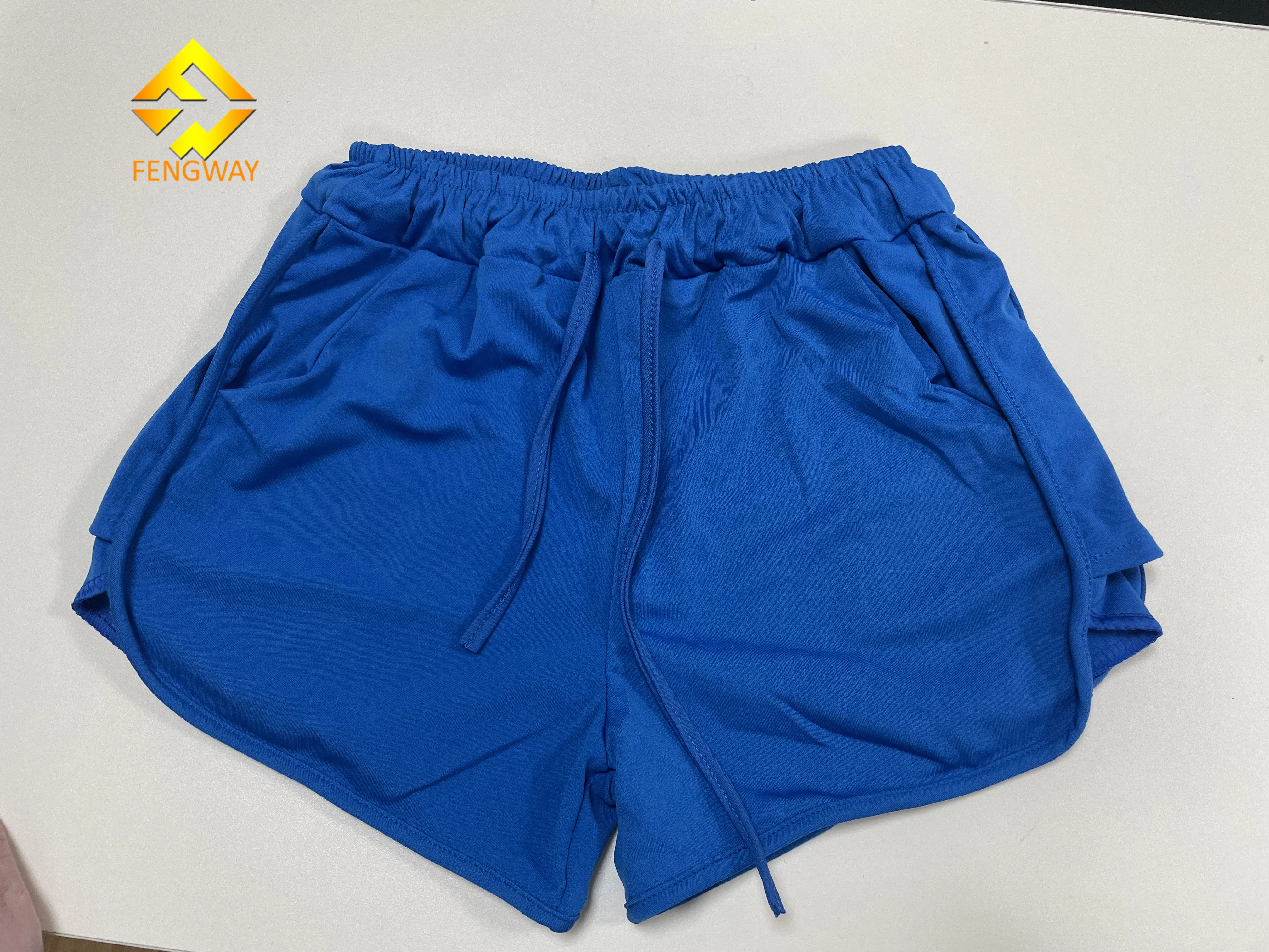 S-5XL plus size women shorts custom summer cheap Jogger biker Shorts drawstring women sweater Shorts