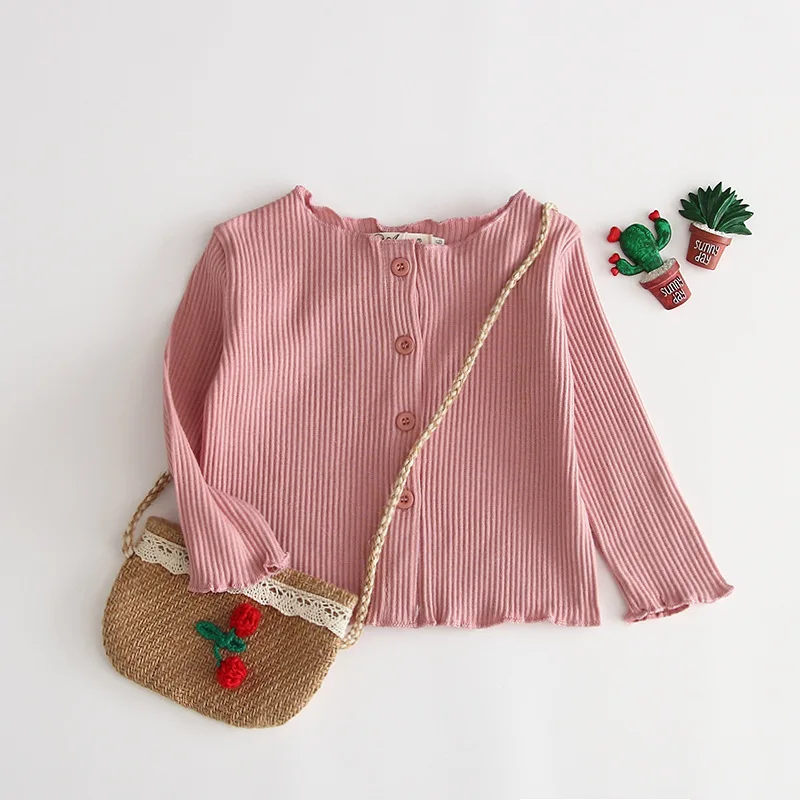 Autumn Baby Sweater Pullover Newborn Girls Sweaters Cardigans Causal Toddler Long Sleeves Knitwear Jackets Autumn Knit Tops