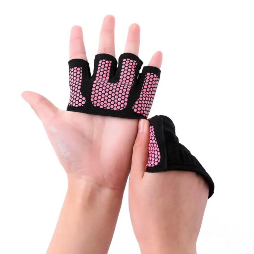 Bilink Fitness Accessories Four Finger Fitness Glove Half Finger Training Pull-Up Palm Bar Yoga Anti-Slip glove