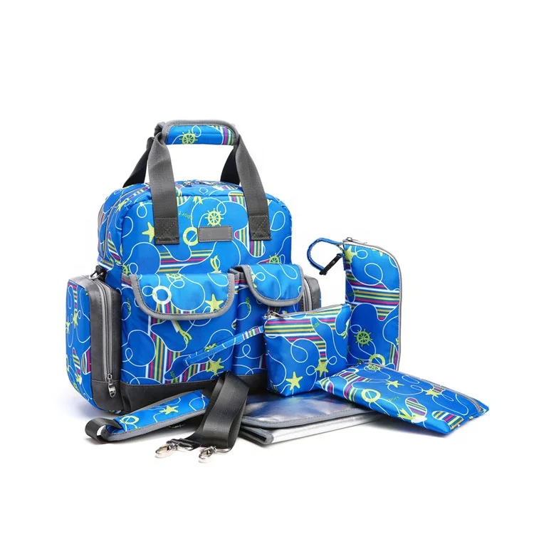 New Wholesale Waterproof Stylish Mom Mummy Mommy Back Pack Baby Backpack Diaper Bags For Mother