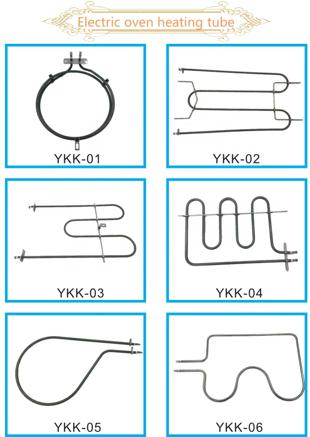 Customizable Electric Tubular Heating Element For Oven U Shape Electric Tubular Heater