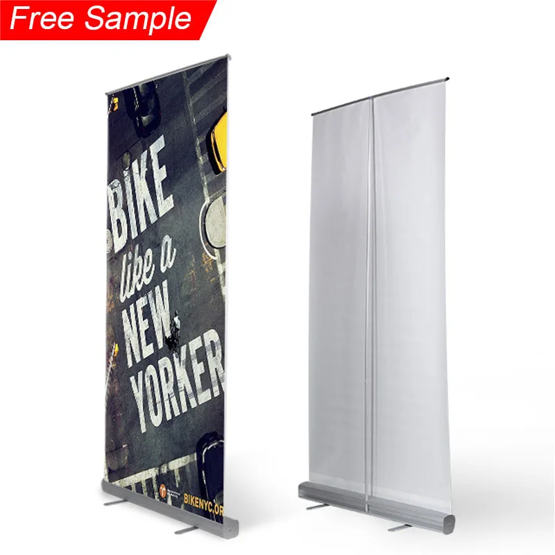 Выдвижной постер, стойка для баннера, Портативная Алюминиевая Наружная реклама, стенд, дисплей с принтом на заказ, стойка для баннера