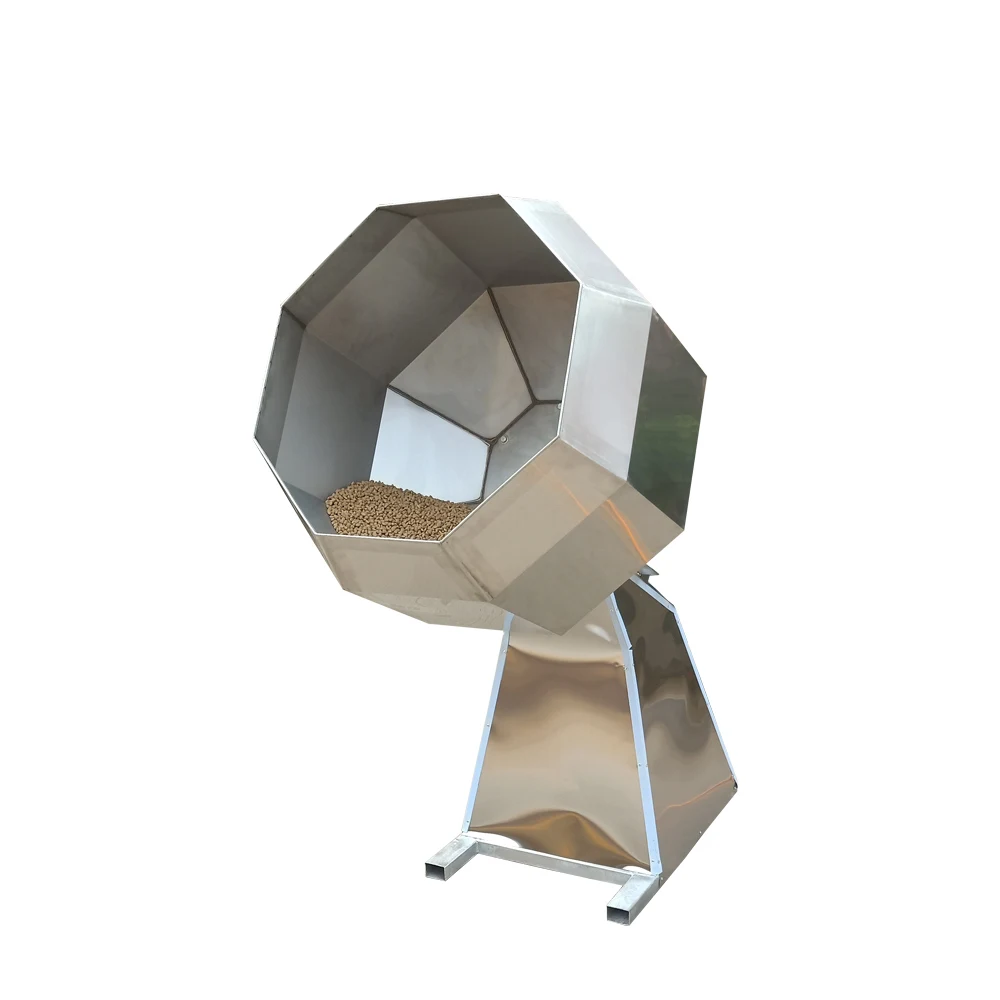 High Efficient  Factory Octagonal Food Drum Seasoning Machine Food Processor Machine Chips Potato Peanut