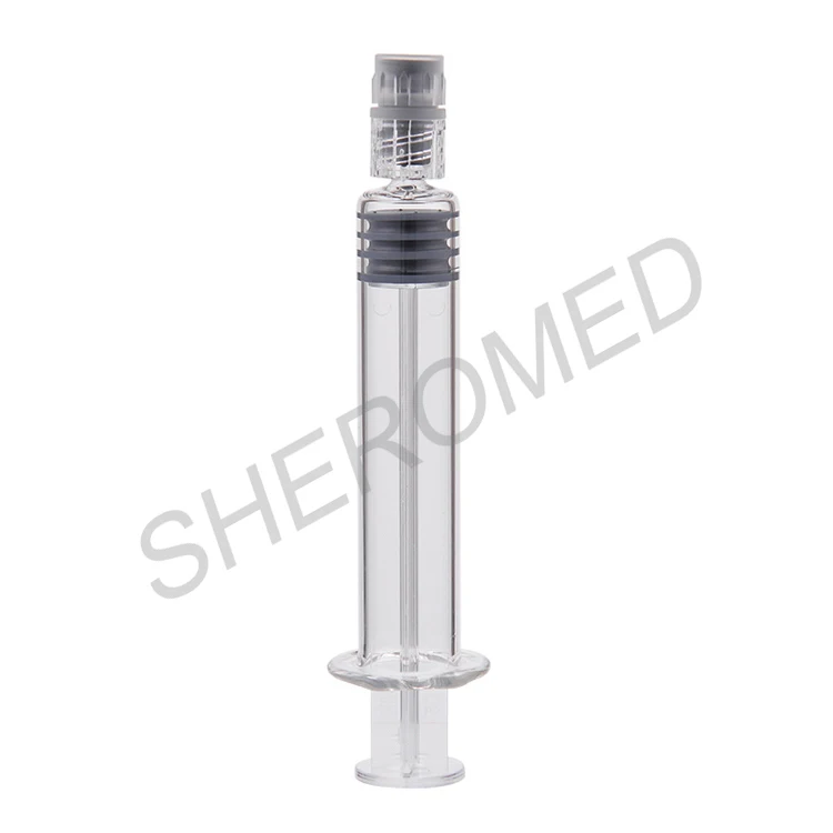 Luer lock 2ml 3ml 5ml syringes glass syringe 5ml for medical