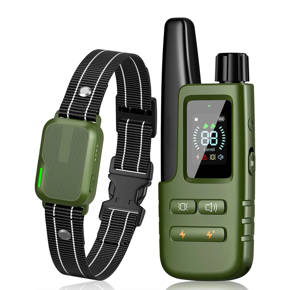 Dog Shock Collar 3300Ft Dog Training Collar with Remote for 5-120lbs Small Medium Large Dogs Rechargeable Waterproof e Collar