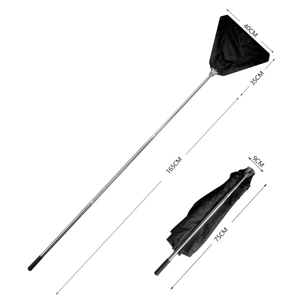 NOMOYPET 120cm Snake Reptile Bag Tool Snake Catcher Net Telescopic Pole Catch Telescopic Pole Stick