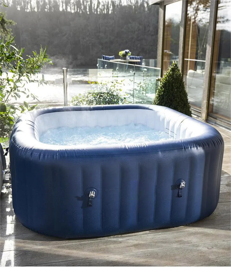 China Portable Swim Inflat Inflatable Swimming Large Garden Hot Tub Hottub Outdoor Spa Pools