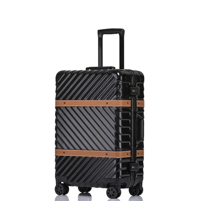 2020 Air Express Hard Suitcase ABS Aluminum Frame Luggage with Trolley