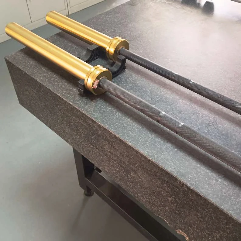 2.3m industrial  weight lifting color commercial gym ipf  27*2300mm bar gold barbell