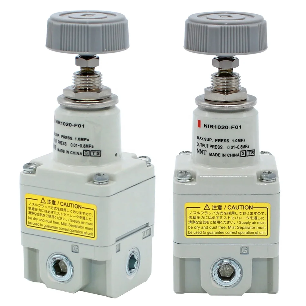 NNT NIR1000 Air Pneumatic Regulator Precision Air Regulator Precision Pressure Regulator