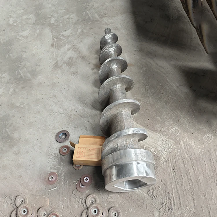 Spiral Feeder of Defibrator Machine Part feeder screw for fiberboard production line